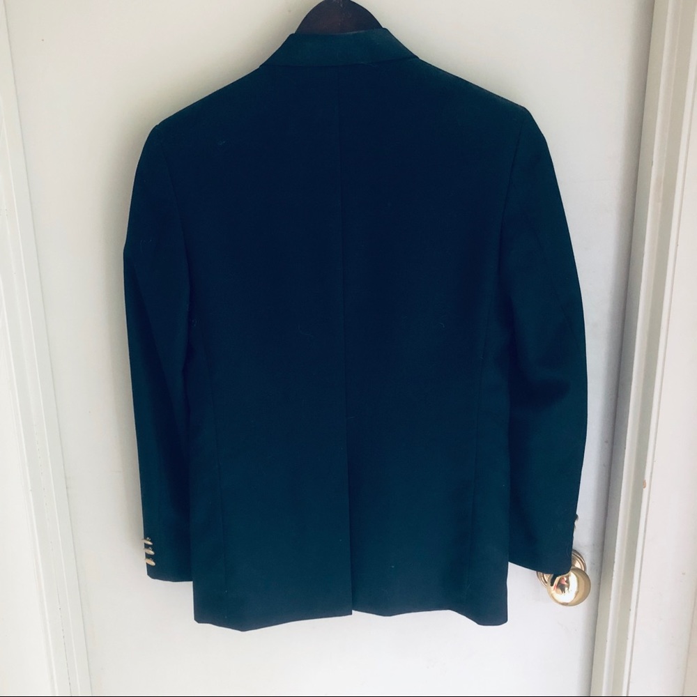 Chaps Boys Sports Jacket - Navy Blue - Picture 2 of 3
